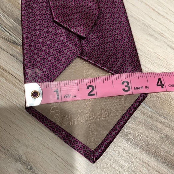 Bundle of 3 Silk Christian Dior Neckties - Picture 8 of 8